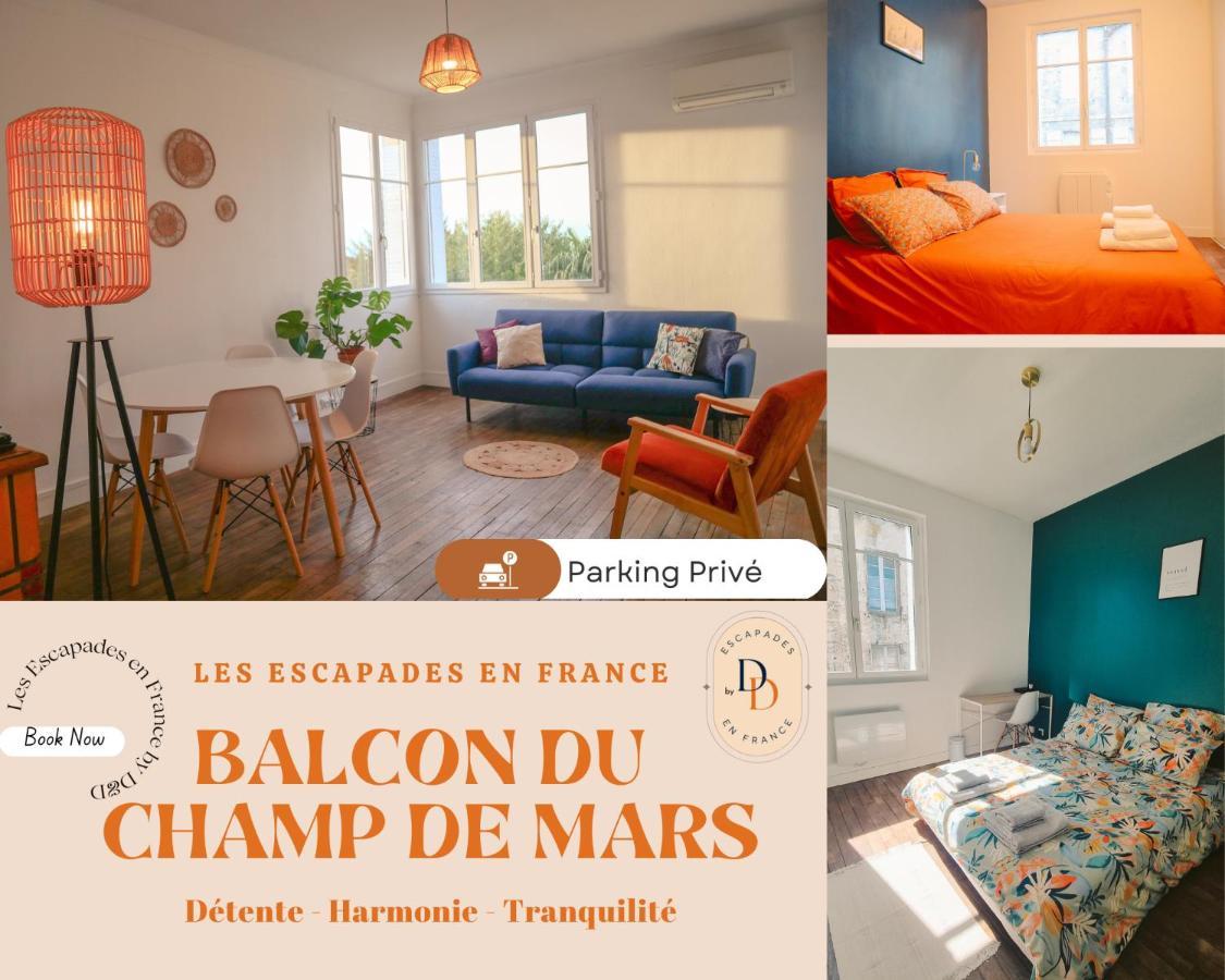 Balcon Du Champ De Mars - #Parking #Air Conditioner #Clim Angoulême Buitenkant foto