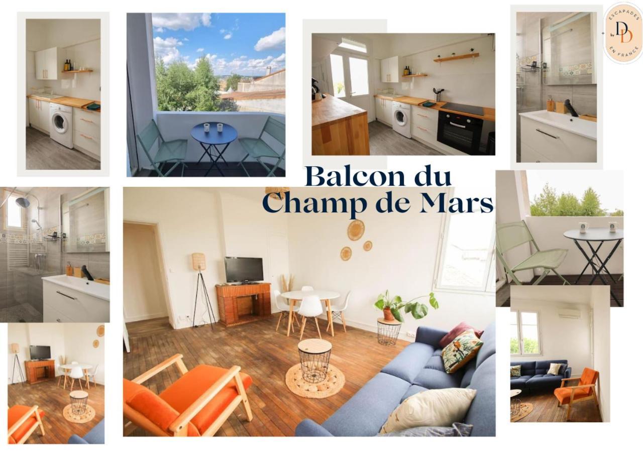 Balcon Du Champ De Mars - #Parking #Air Conditioner #Clim Angoulême Buitenkant foto